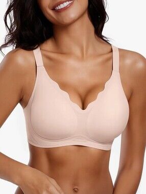 Scalloped Seamless Bra